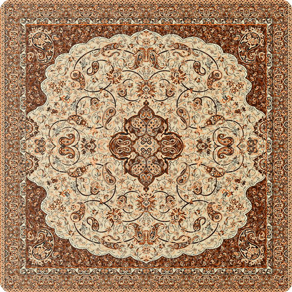 سرویس کامل رومیزی طرح شاه عباسی کد 688