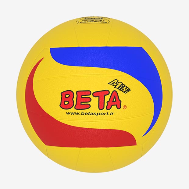 توپ والیبال لاستیکی طرح مولتن – PVBR4 mini