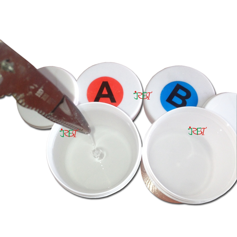 Two-component thermal silicone sealant