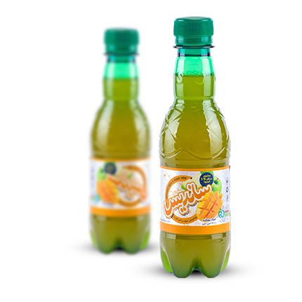 نوشیدنی سیب انبه گازدار