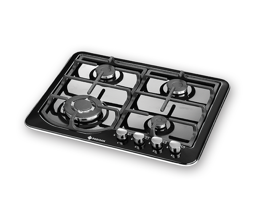 اجاق گاز صفحه ای پادیسان مدل پانیذ مشکی
