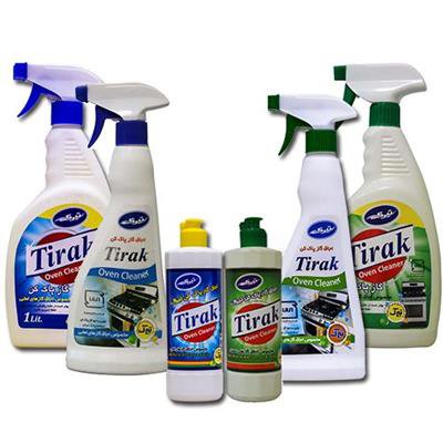 Gas stove, pole wiper