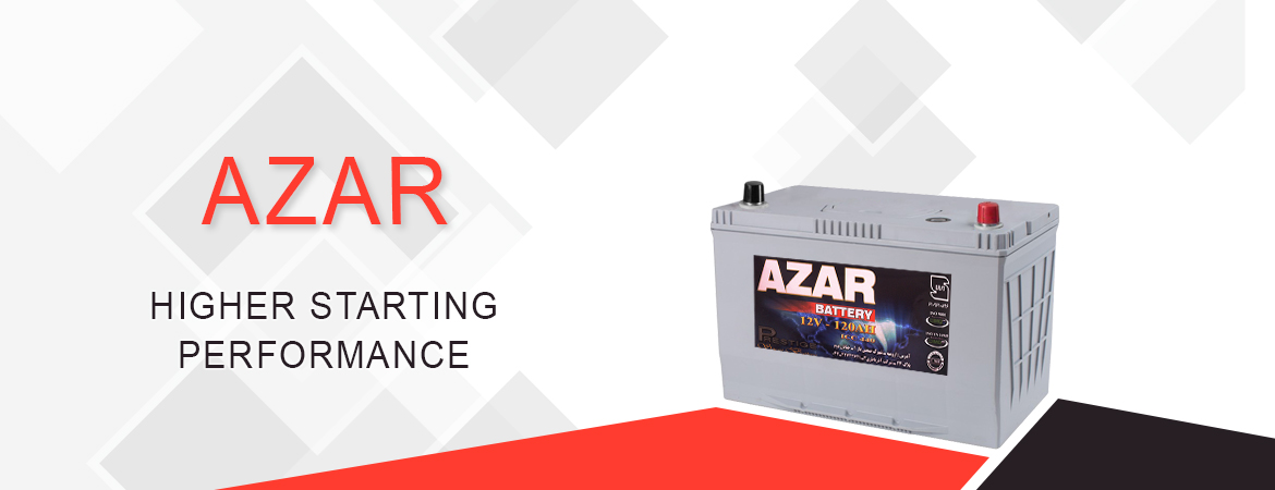 باتری آذر - 12v 200 AH