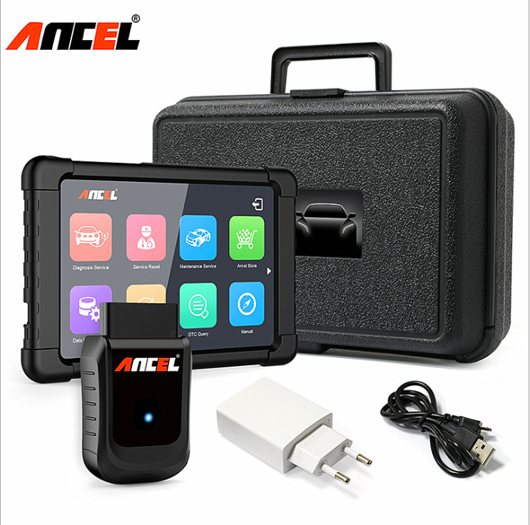 Wifi Bluetooth OBD2 Automotive Scanner Ancel X5 + Win10 Tablet Diagnostic Tool ABS EPB Airbag DPF Reset Full System Scanner OBD2