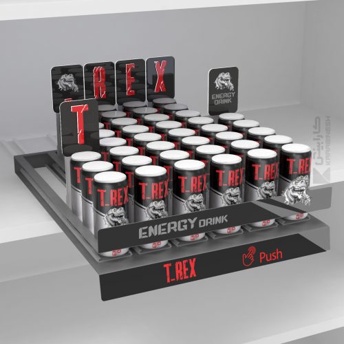 شلف نوشیدنی انرژی زا تی رکس