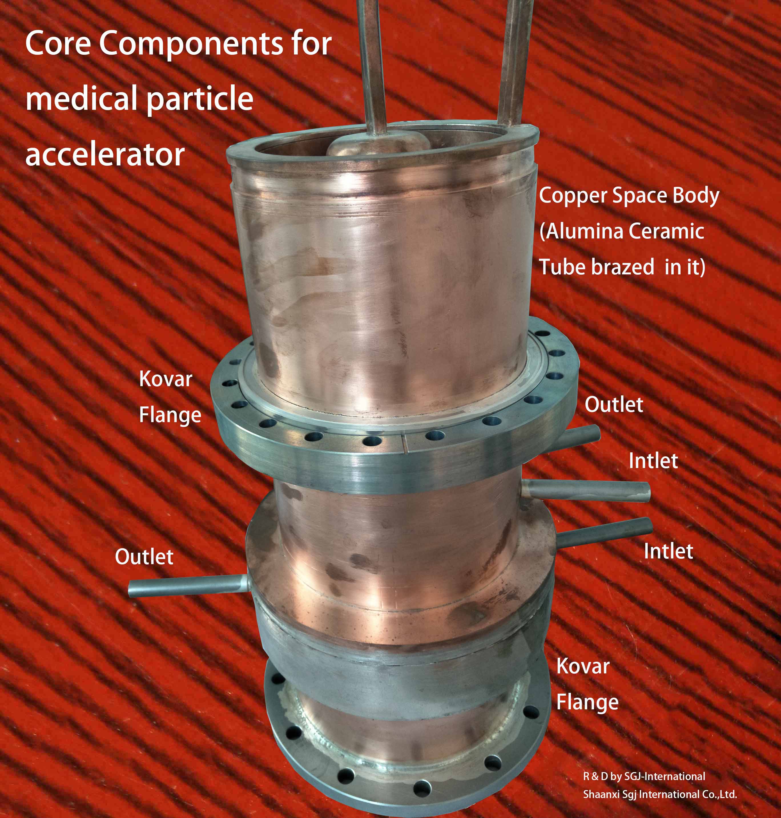 SGJ Components for Particle Accelerator