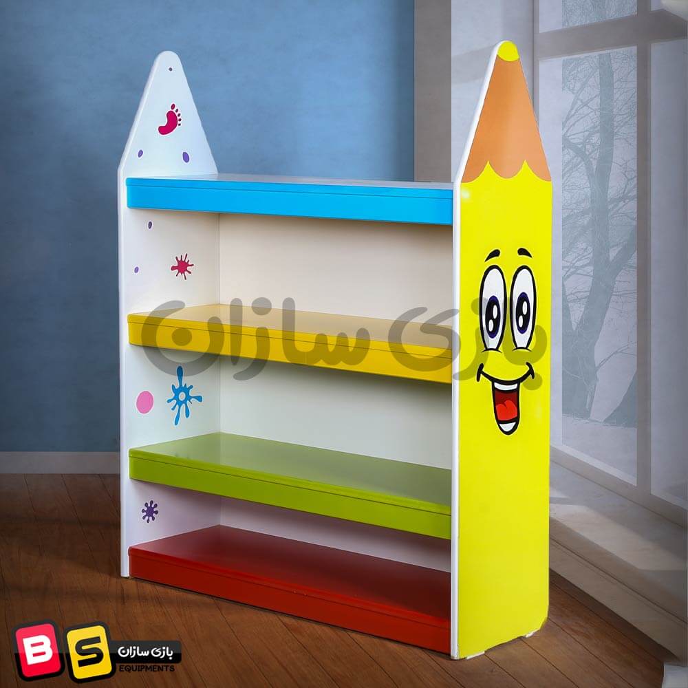 جاکفشی کودک مدل چوبی مدادی