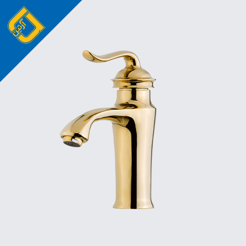 شیر روشویی آراد طلایی