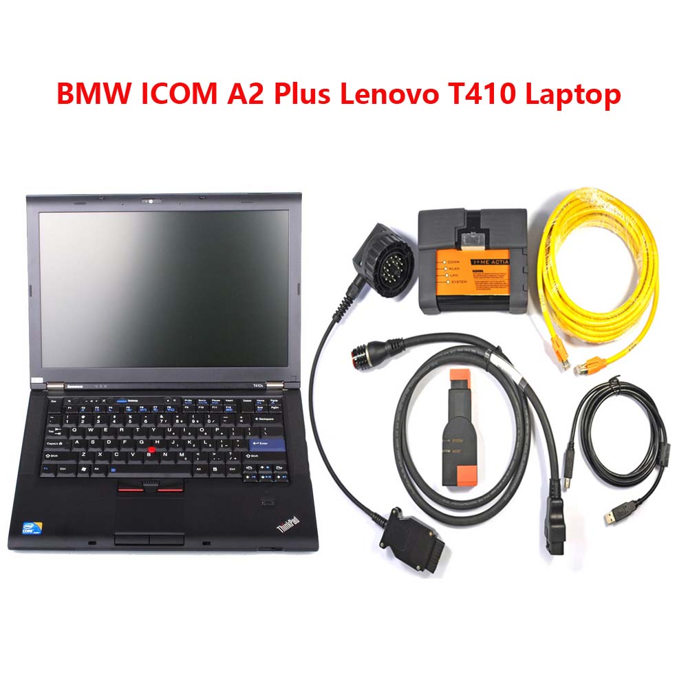 BMW ICOM A2 با لپ تاپ 2022.06 ISTA-D ISTA 4.33.30 ISTA-P 3.69.0.400 با برنامه نویسی مهندسی HDD Plus Lenovo T410 Laptop