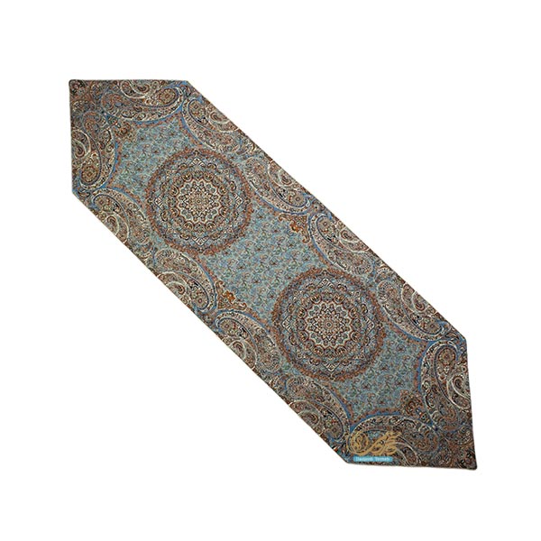 رومیزی میزناهارخوری طرح کبریا فیروزه ای