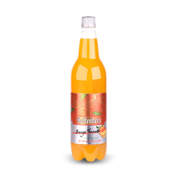 نوشیدنی میوه‌ای گازدار پرتقال موز