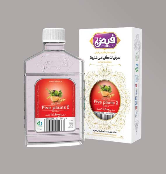 عرق پنج گیاه 2غلیظ