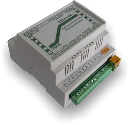 ترانسمیتر لودسل،دو کانال،ارتباط سریال(مودباس)،خروجی آنالوگ(ولتاژ/جریان) 