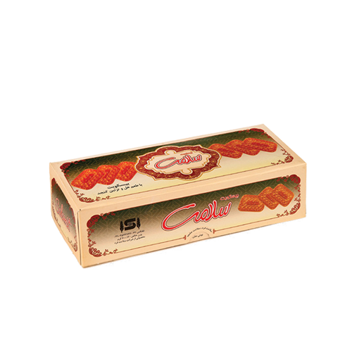 بیسکویت با طعم هل و تزئین کنجد