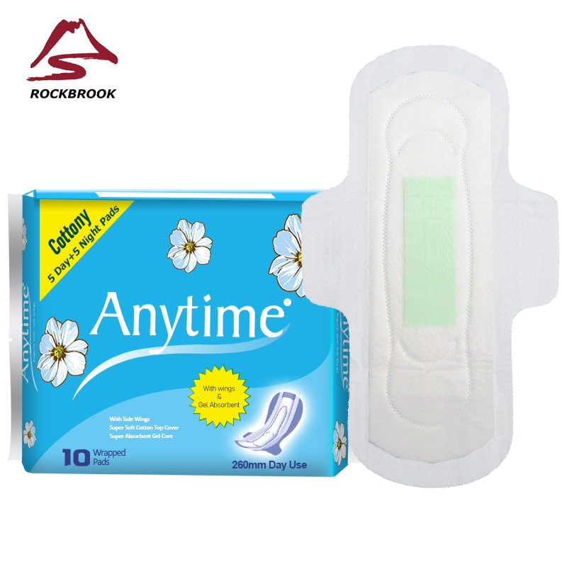 Anytime Ultra Absorbent Sanitary Pads for Heavy Flow