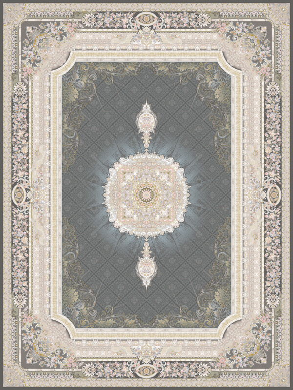 فرش 1200 شانه طرح تیمچه