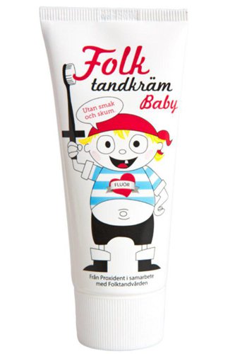 خمير دندان Folk- Baby ساخت سوئد