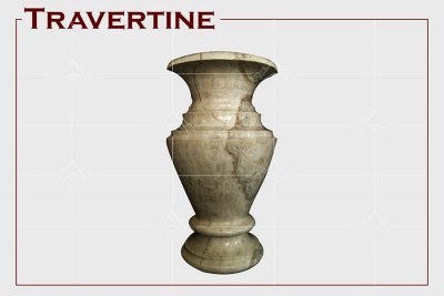 گلدان تراورتن