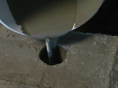 Rebar planting dough