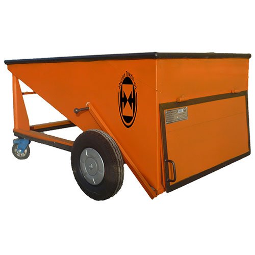 Weighing wheeled hopper