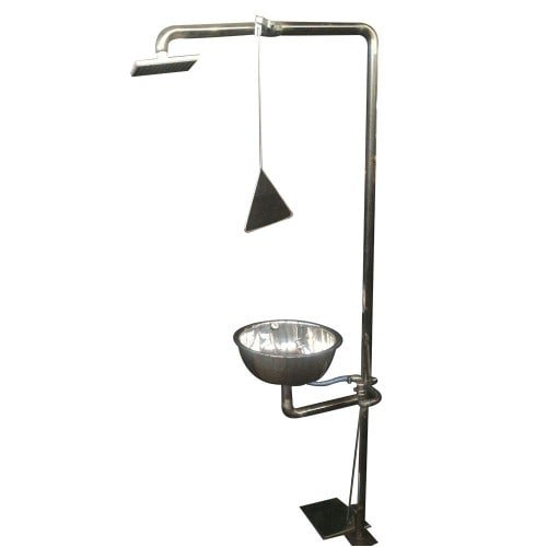 Emergency shower and eye wash