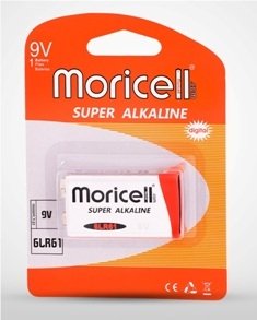9 Volt Alcaline Morriscell Battery
