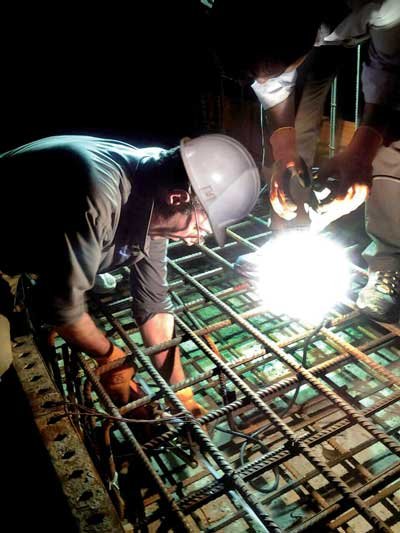 Introduction of cathodic protection unit