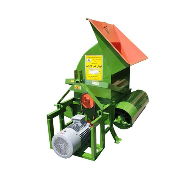 Dual-purpose reglagi fodder chopper (electric and behind the tractor)