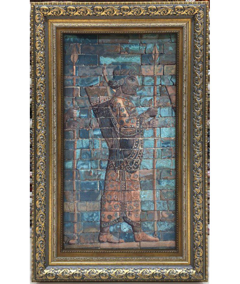 تابلوفرش دستباف سربازپرسپولیس تبریز