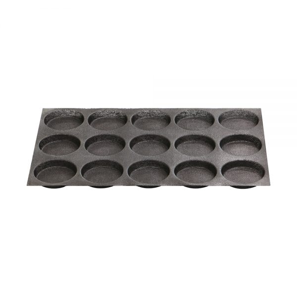 102 mm diameter silicon hamburger bun mold