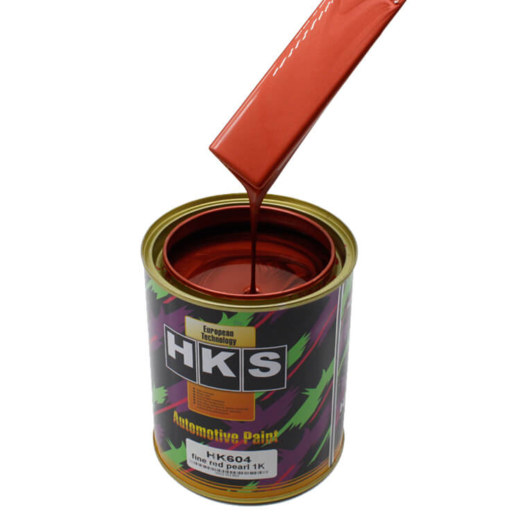 مخلوط کردن رنگ ماشین مروارید قرمز خوب HK604