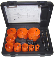 Hole Saw Set (Aluminium Case)