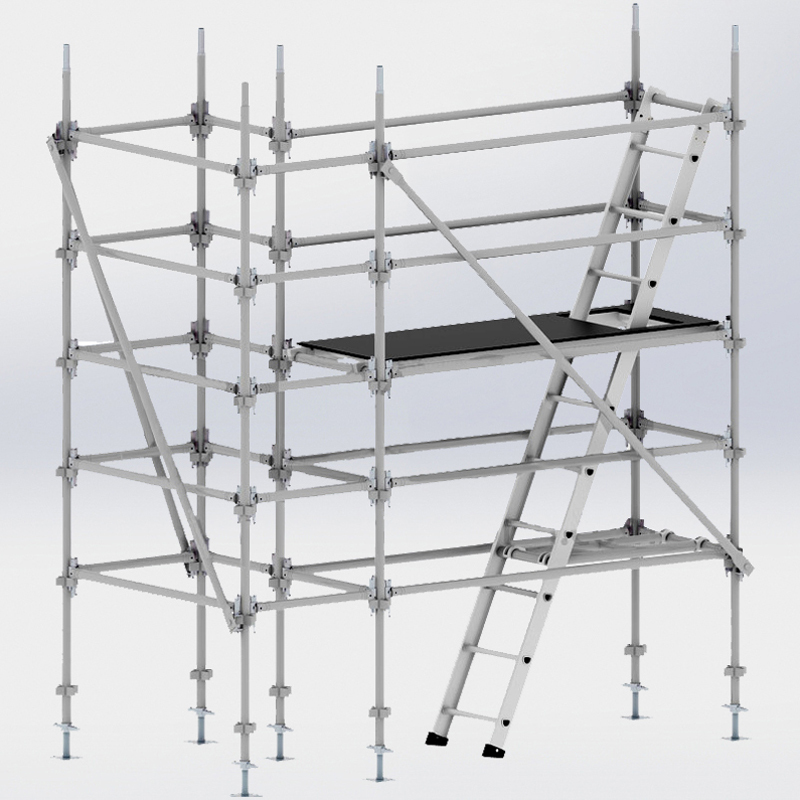 ALUMINUM KWIKSTAGE SCAFFOLDING