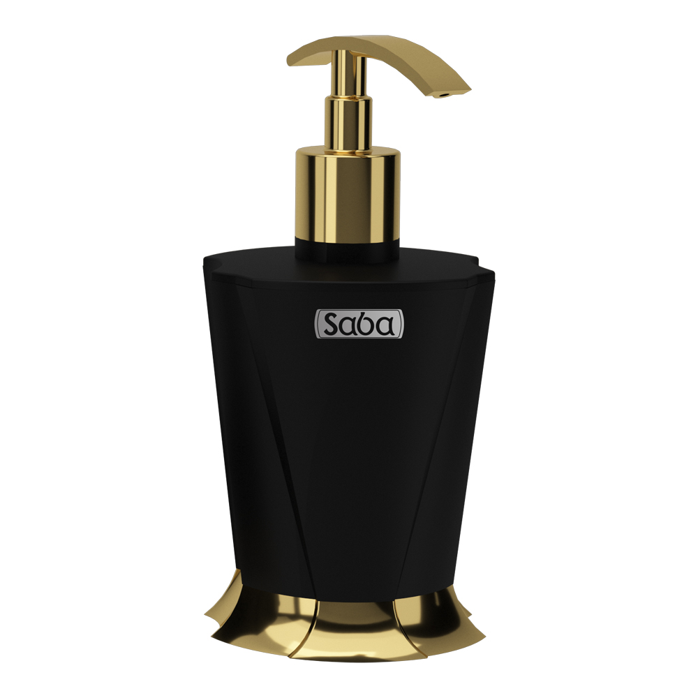 جامایع رومیزی مشکی طلایی