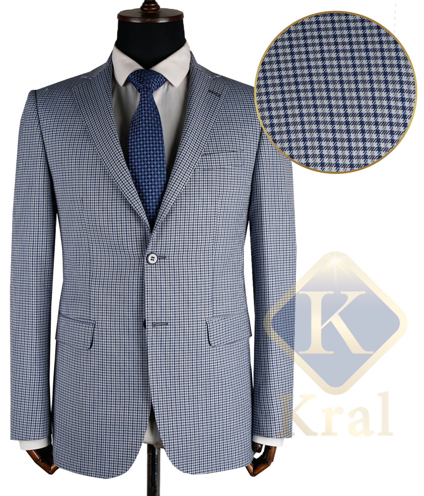 کت تک چهارخانه ریز کرال