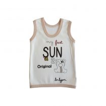 زیرپوش رکابی نوزادی بی بی سان طرح خرس