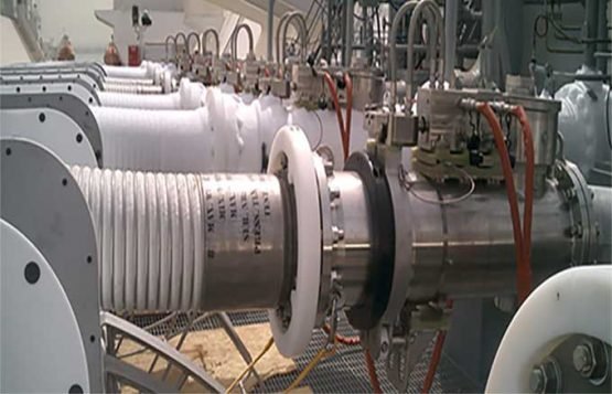 Composite hose for draining plant oil