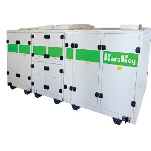 Dehumidifier with a capacity of 11 to 194 kW