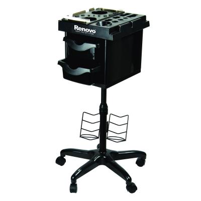 ترولي رنگ 2 کشو آرايشگاهي