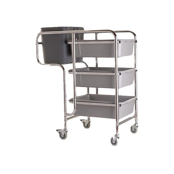 ترولی قاشق،چنگال و ظروف کثیف مدل : TB-TR-PLA4