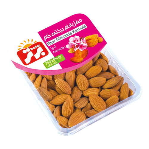 مغز بادام خام ۲۵۰ گرم