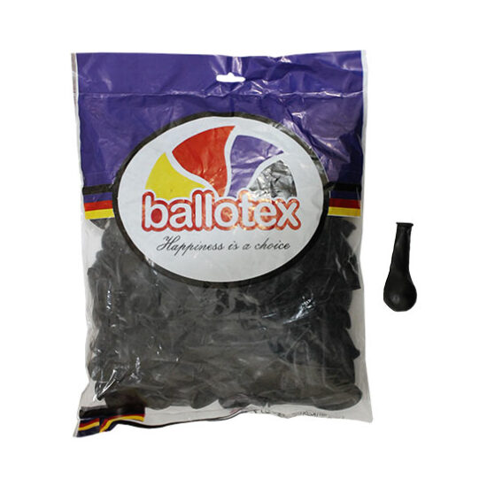 بادکنک ۶ اینچ مشکی (بسته ۱۰۰تایی)