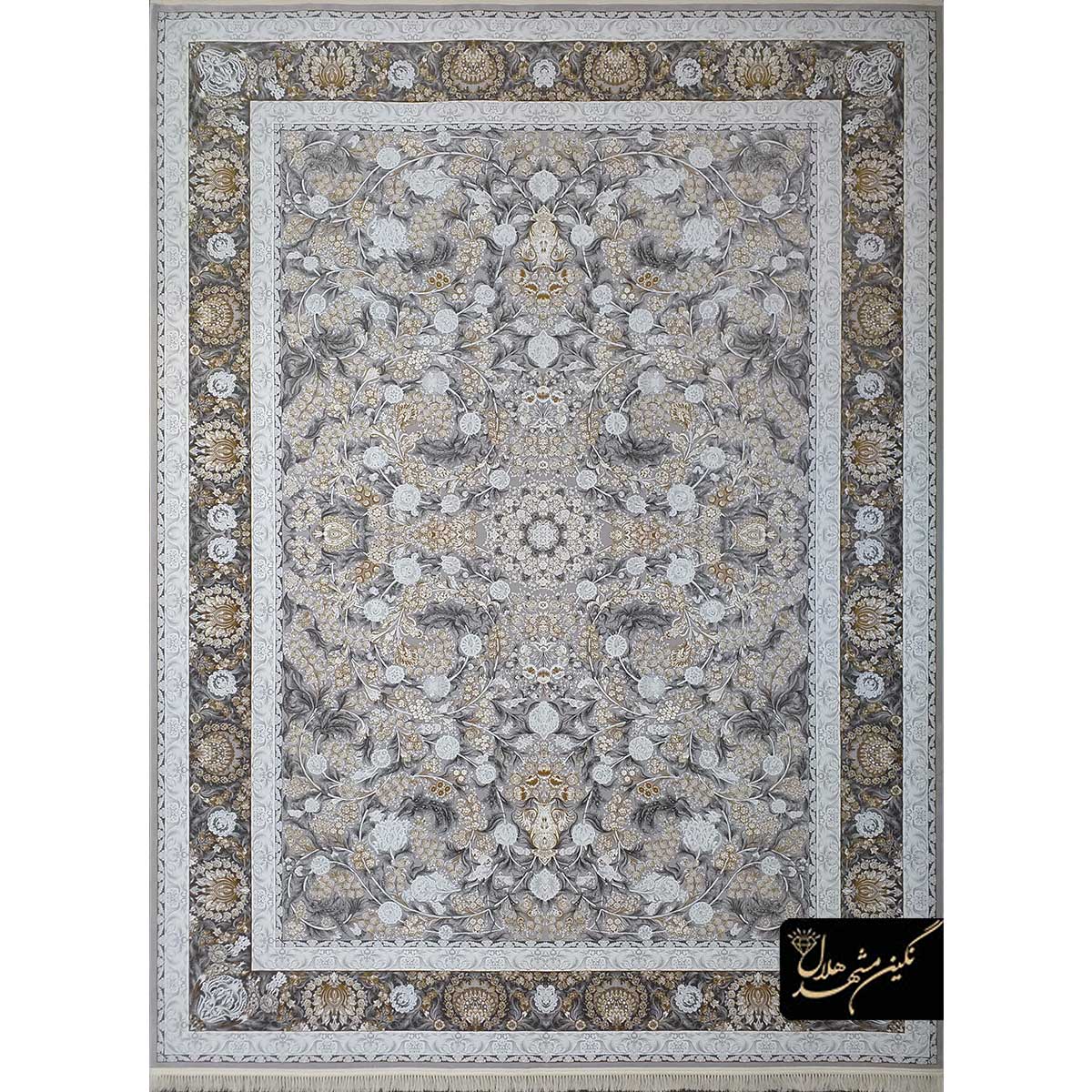 فرش ماشینی طرح افشان اسلیمی