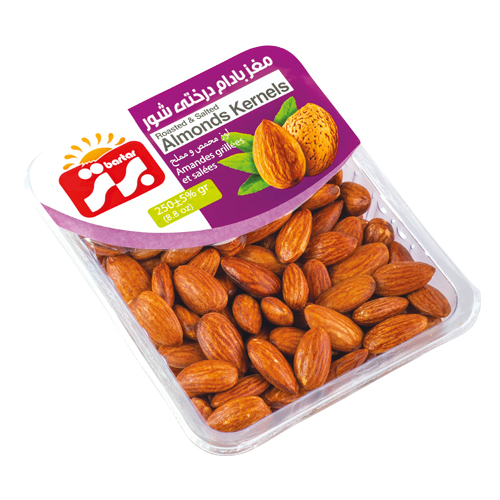 مغز بادام شور ۲۵۰ گرم