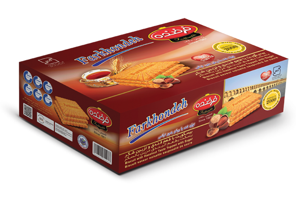 بیسکویت فندقی ۲۰۰۰ فرخنده