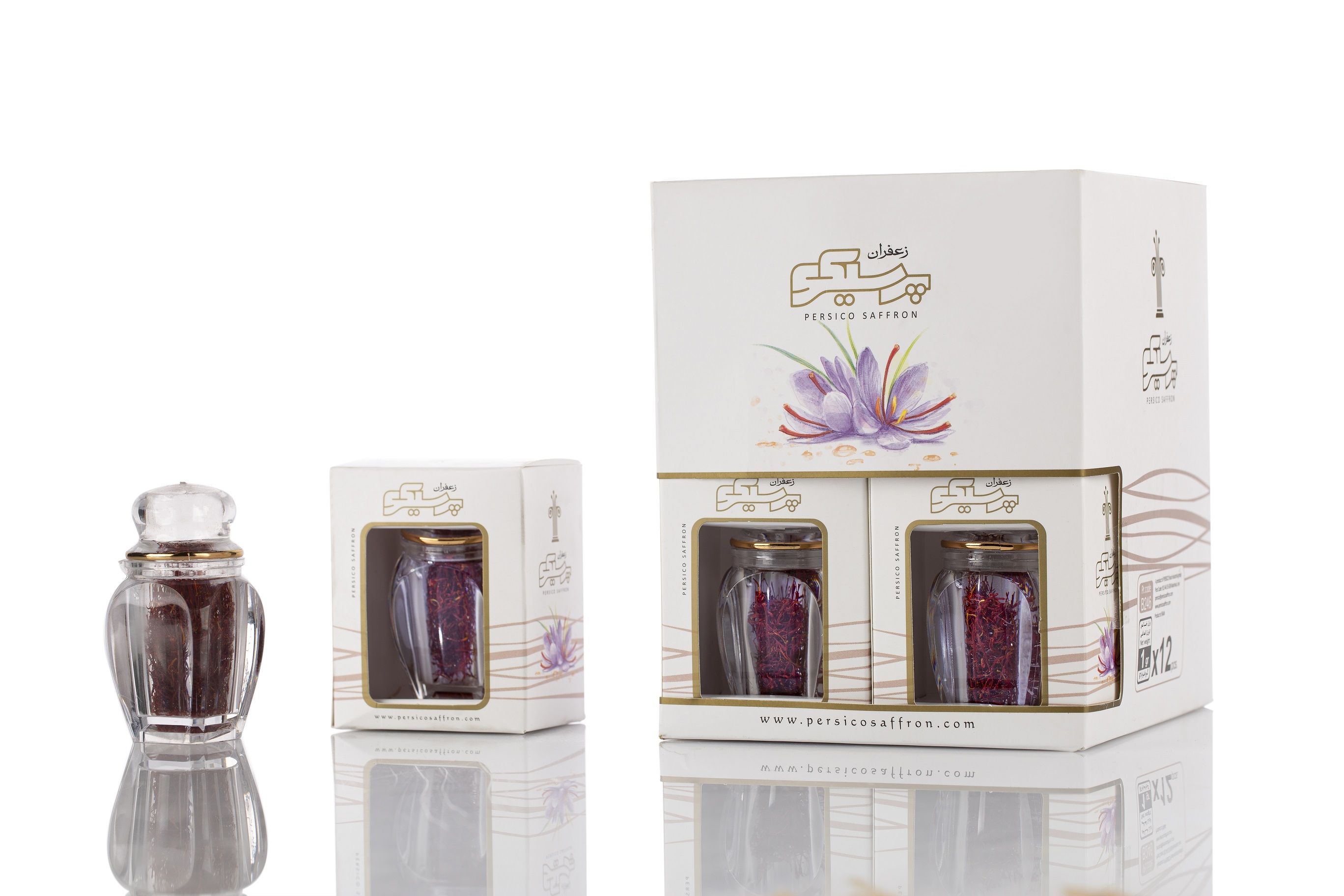 زعفران پوشال طرح گوهر