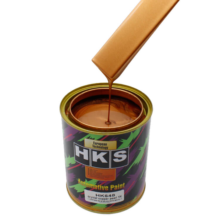 HK648 Crystal Copper Pearl Automotive Car Paint Coating
