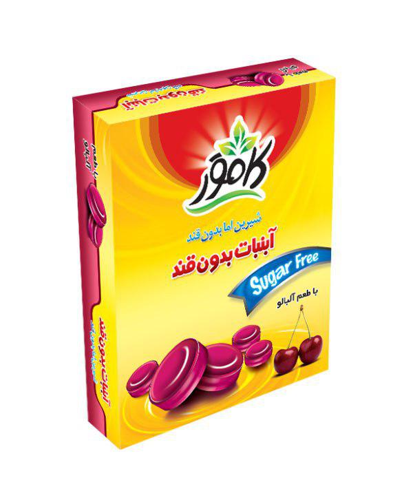 آبنبات آلبالو بدون قند