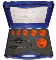 Hole Saw Set (Plastic Box)