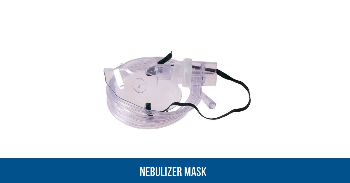 Oxygen mask with nebulizer